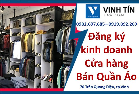 Thành lập cửa hàng bán quần áo tại Nghệ An