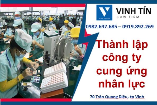 Thành lập công ty cung ứng nhân lực tại Nghệ An
