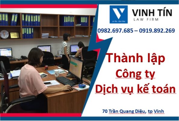 Thành lập công ty dịch vụ kế toán tại Nghệ An