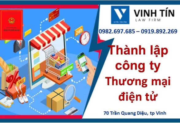 Thành lập công ty thương mại điện tử tại Nghệ An