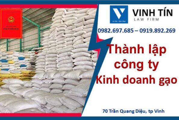 Thành lập công ty xuất khẩu gạo tại Nghệ An