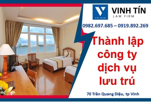 Thành lập công ty dịch vụ lưu trú tại Nghệ An